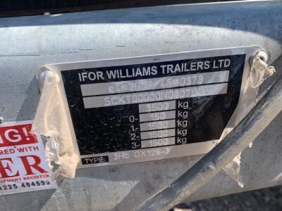 2023 Ifor Williams Triaxle 3500kg Drawbar Plant Trailer - 9