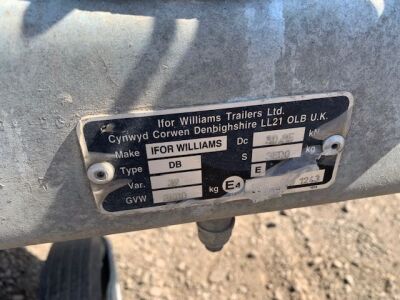 2023 Ifor Williams Triaxle 3500kg Drawbar Plant Trailer - 11