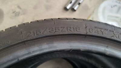 New & Unused Nankang 215/35ZR18 Tyres - 3