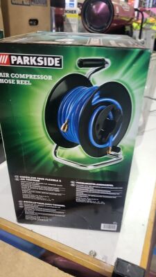 Unused Parkside 20M Air Compressor Hose Reel - 3