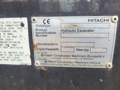 2022 Hitachi ZX210LC Tracked Excavator - 19