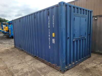 20ft Anti Vandal 50/50 Site Office/Stores