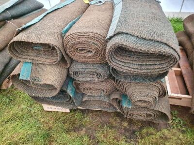 12 x Rolls 6'  x 30' Green Matting - 2