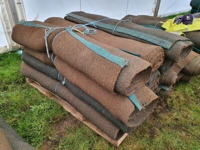 12 x Rolls 6'  x 30' Green Matting - 4