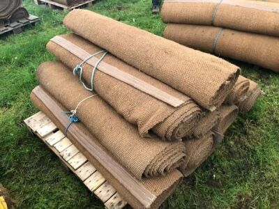 10 x Rolls 4' x 6" Various Length Natural Matting - 4