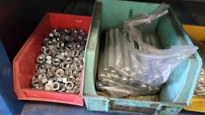 Quantity of Various Size Nuts, Bolts, Washers & Screws