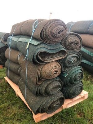 9 x Rolls 4' x 60' Various Length Green Matting