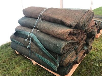 12 x Rolls 6' x 12m Various Length Green Matting - 4