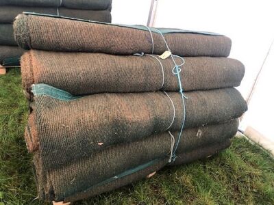 12 x Rolls 6' x 12m Various Length Green Matting - 7