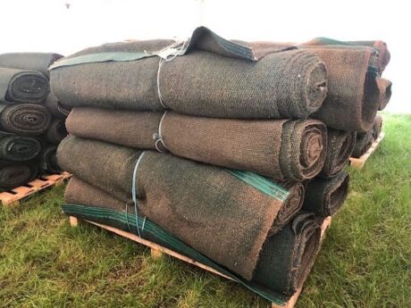 8 x Rolls 6' x 60' Various Length Green Matting