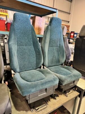 Blue Trim DAF Seat Cloth - 3
