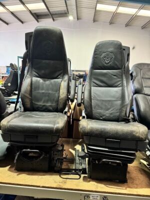 2x Scania R Series Leather Seats