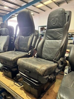 2x Scania R Series Leather Seats - 2