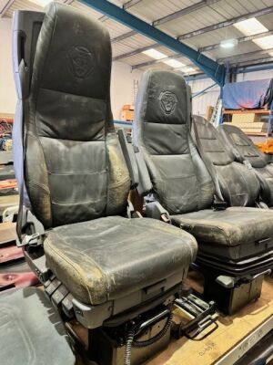 2x Scania R Series Leather Seats - 3