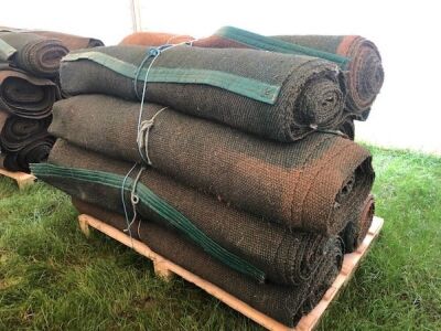 8 x Rolls 6' x 60' Various Length Green Matting - 2