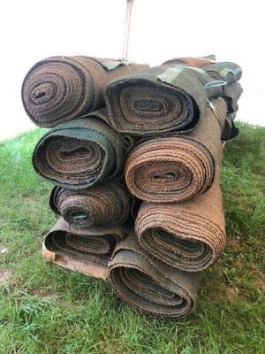 8 x Rolls 6' x 60' Various Length Green Matting