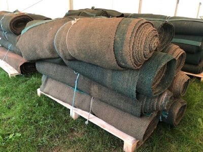 8 x Rolls 6' x 60' Various Length Green Matting - 2