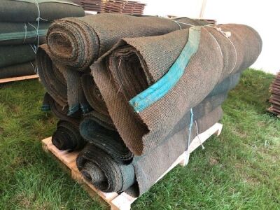 8 x Rolls 6' x 60' Various Length Green Matting - 4