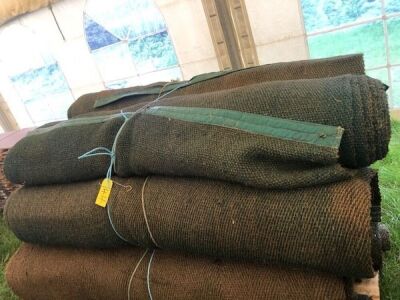 8 x Rolls 6' x 60' Various Length Green Matting - 6