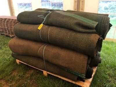 8 x Rolls 6' x 60' Various Length Green Matting - 7