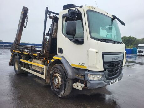 2015 DAF LF280 Euro 6 4x2 Telescopic Skip Loader