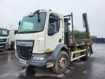 2015 DAF LF280 Euro 6 4x2 Telescopic Skip Loader - 2