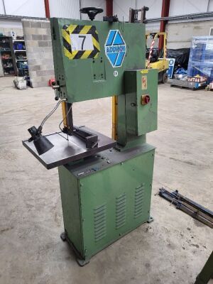 Addison Jubilee VBS 450 3 Phase Band Saw Bench - 3