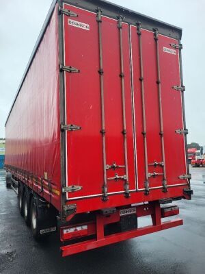 2021 Dennison Triaxle Curtainside Trailer - 6