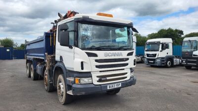 2014 Scania P360 8x4 Grab Loader - 2