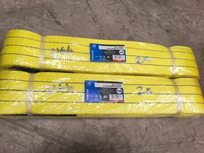 2x 3ton 4m Lifting Slings