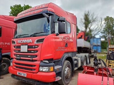 2014 Scania R520 V8 6x2 Twin Rear Lift Tractor Unit - 2