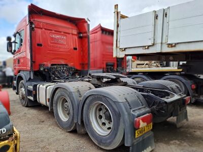 2014 Scania R520 V8 6x2 Twin Rear Lift Tractor Unit - 3