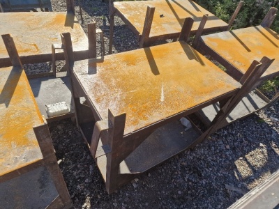 Heavy Duty Steel Trolley