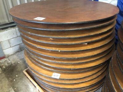 15 x 5' Portable Floormaker Round Tables - 4