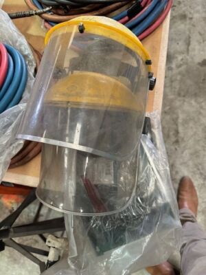 2x Burning Masks with 3 Spare Visors
