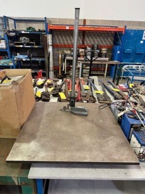Measuring Table with Gauge