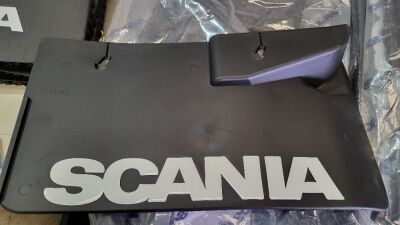 Pair of New & Unused Scania Mud Flaps
