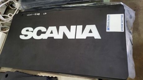 6x New & Unused Scania Large Rubber Mud Flaps