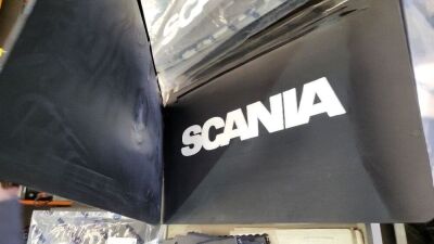 6x New & Unused Scania Large Rubber Mud Flaps - 2