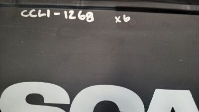 6x New & Unused Scania Large Rubber Mud Flaps - 3