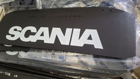 2x Pairs of New & Unused Scania Mud Flaps with Anti Spray