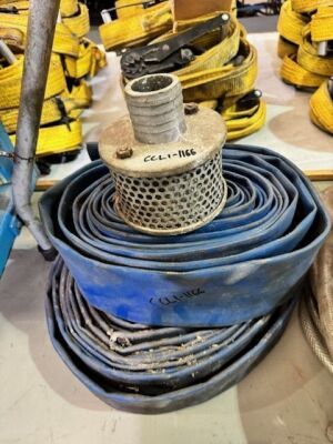 Quantity of Lay Flat Hose & 2" Rose Coupling