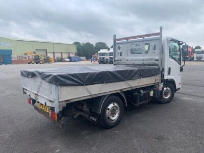 2014 Isuzu Grafter N35 120 3.5ton 4x2 Alloy Body Dropside Flat - 3