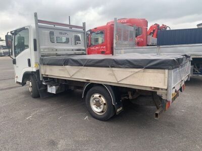 2014 Isuzu Grafter N35 120 3.5ton 4x2 Alloy Body Dropside Flat - 4