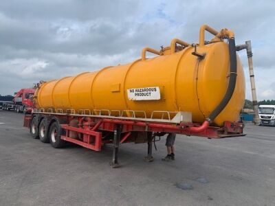 1999 HiSpec Triaxle Vacuum Tanker Trailer