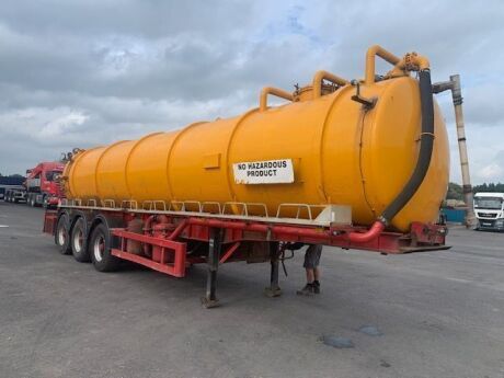 1999 HiSpec Triaxle Vacuum Tanker Trailer