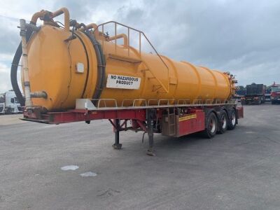 1999 HiSpec Triaxle Vacuum Tanker Trailer - 4