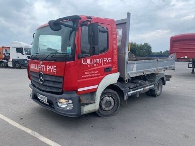 2014 Mercedes Atego 816 4x2 Tipper