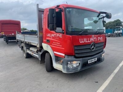 2014 Mercedes Atego 816 4x2 Tipper - 2