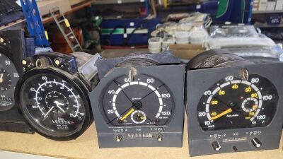 Large Quantity of Old School Scania Tacho Clocks - 2